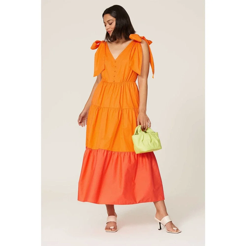 Color Me Courtney Louise Dress Maxi Size 4